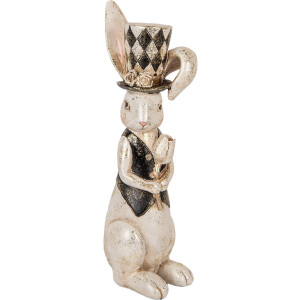 Clayre & Eef figurita decorativa conejo vintage...