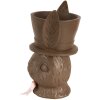 Clayre & Eef 6PR5206 Decoración Conejo Marrón Rosa 21x15x26 cm