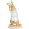 Clayre & Eef Conejo Decorativo Estilo Campestre Azul 9x7x15 cm