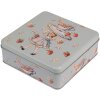 Clayre & Eef 6BL0139 Lata Azul 17x17x6 cm Retro Vintage