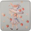 Clayre & Eef 6BL0139 Lata Azul 17x17x6 cm Retro Vintage