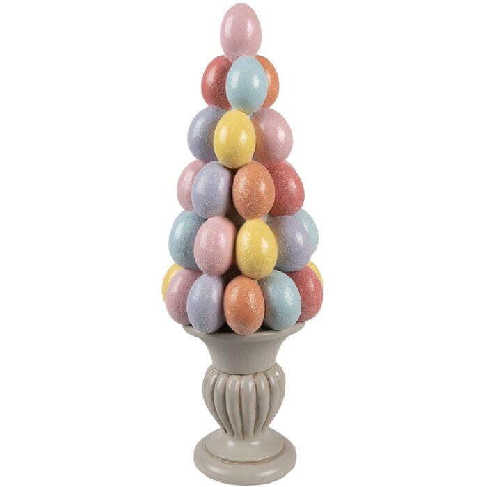 Clayre & Eef 6PR5213 Decoración para tarta de Pascua Ø 14 cm altura 40 cm