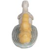 Clayre & Eef 6PR5472 Decoración Patos Blanco Amarillo 26x6x7 cm Estilo country
