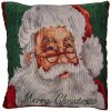 Clayre & Eef KT021.377 Funda de Cojín Rojo Blanco 44x44 cm Santa Country Style