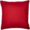 Clayre & Eef KT021.382 Funda de cojín rojo blanco 44x44 cm estilo campestre