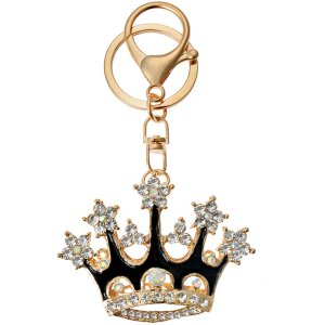 Juleeze JZKC0199 Llavero diseño corona strass...