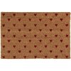 Clayre & Eef LVTMC felpudo para puerta 60x40 cm felpudo coco motivo corazón