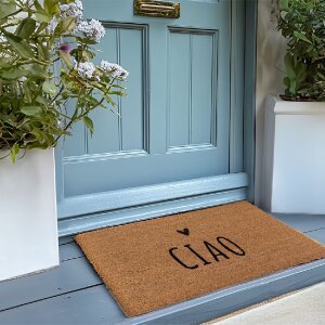 Clayre & Eef MC258 Felpudo de fibra de coco 60x40 cm...