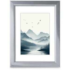 Marco de plástico Hama Chill Blanco Plata 10x15 cm 13x18 cm 15x20 cm 30x40 cm