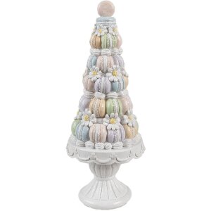 Clayre & Eef 6PR5164 Decoración Pastel Blanco...
