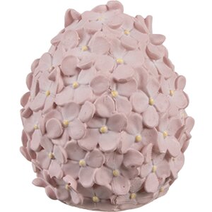 Clayre & Eef Huevo Decorativo Rosa Ø 6x7 cm...