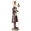 Clayre & Eef conejo decorativo 6PR5467 estilo campestre poliresina 13x12x47 cm