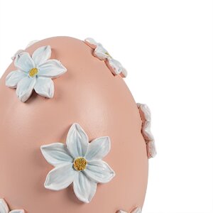 Clayre & Eef huevo decorativo Ø 11x13 cm rosa...