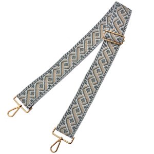 Juleeze JZBS0005 Bolso correa 5x140 cm blanco-beige con...