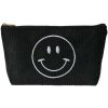 Juleeze JZTB0076 Neceser Negro 20x5x12 cm Motivo Smiley