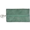Juleeze JZTB0078 Neceser verde 19x1x11 cm con mosquetón y bordado