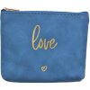 Juleeze JZTB0080BL Neceser Azul Oro 13x1x10 cm Estuche de viaje sintético
