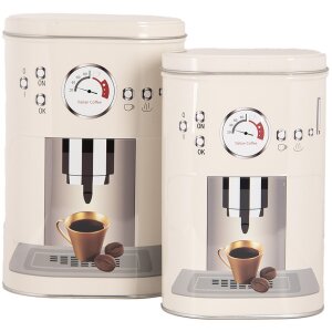 Clayre & Eef 6BL0141 Caja de almacenaje set de 2...