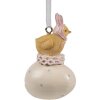 Clayre & Eef colgante Pascua pollito poliresina 4x3x7 cm estilo country