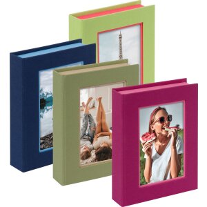 Estuche Goldbuch Bella Vista lino 19 x 14 cm ventana para...