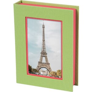 Estuche Goldbuch Bella Vista lino 19 x 14 cm ventana para fotos 4 colores