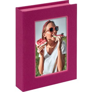Estuche Goldbuch Bella Vista lino 19 x 14 cm ventana para fotos 4 colores