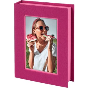 Estuche Goldbuch Bella Vista lino 19 x 14 cm ventana para fotos 4 colores