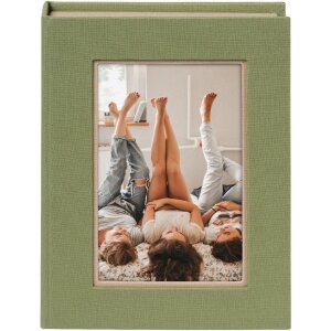 Estuche Goldbuch Bella Vista lino 19 x 14 cm ventana para fotos 4 colores