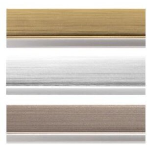 Walther Beyond marco de diseño 21x29,7 cm plata cristal transparente MDF panel trasero
