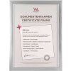 Walther Beyond marco de diseño 21x29,7 cm plata cristal transparente MDF panel trasero