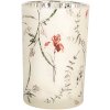 Clayre & Eef 6GL4979 Portacandelitas Vidrio Beige Verde Ø12xH18 cm