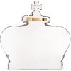 Clayre & Eef Decoración de Pared Corona Plateada 25x6x24 cm