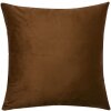 Clayre & Eef funda de cojín marrón 45x45 cm estilo country material sintético