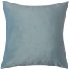 Clayre & Eef Funda de Cojín 45x45 cm Azul Estilo Campestre Fácil Cuidado