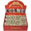 Clayre & Eef LI0132 Lazo decorativo de Navidad Beige Oro 6,3 cm x 5 m