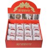 Clayre & Eef LI0134 Cinta de Navidad Blanco Rojo 6,3 cm x 5 m