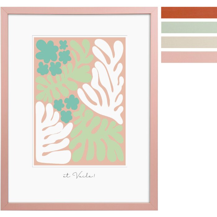 Goldbuch Marco de madera Aura 10x10 cm a 40x50 cm Rust Peppermint Dirty Rose Beige