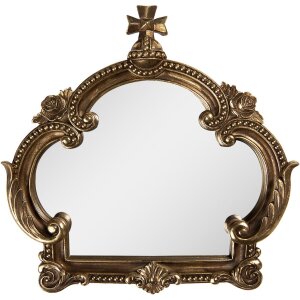 Clayre & Eef 62S320 Espejo Barroco de Pared Dorado...