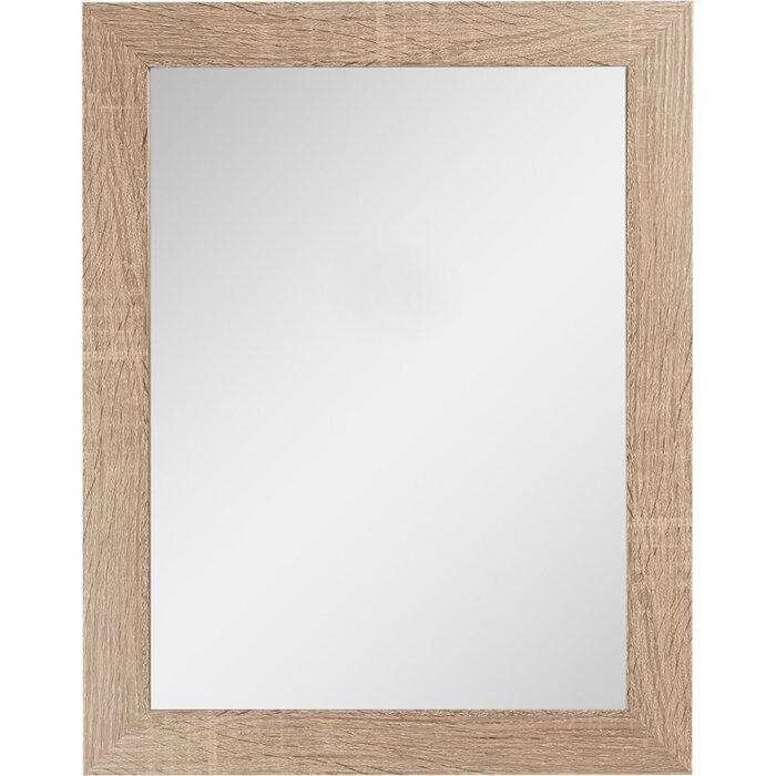 Clayre & Eef 62S327 Espejo de pared estilo country marrón 37x2x47 cm