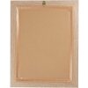 Clayre & Eef 62S327 Espejo de pared estilo country marrón 37x2x47 cm