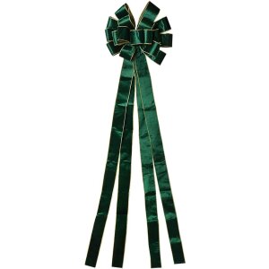 Clayre & Eef 65975GR Lazo decorativo 33x135 cm Verde Oro