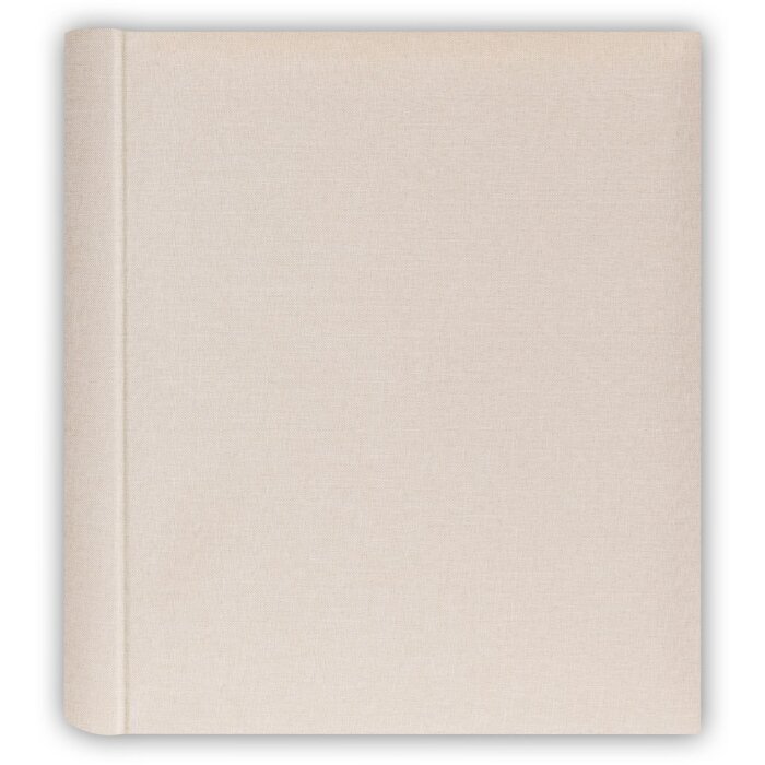 ZEP álbum de fotos autoadhesivo Siviglia beige 27x32 cm carpeta de anillas mecanismo de 4 anillas