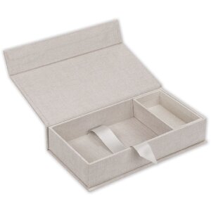 ZEP USB Photo Box Lodi Beige Lino 23x12,5x5 cm sin...