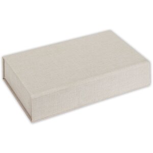 ZEP USB Photo Box Lodi Beige Lino 23x12,5x5 cm sin memoria USB