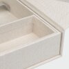 ZEP USB Photo Box Lodi Beige Lino 23x12,5x5 cm sin memoria USB