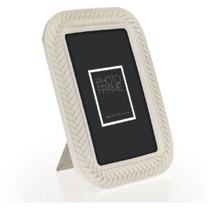 ZEP marco de poliresina Ryes 13x18 cm blanco