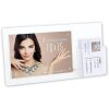 ZEP Tarjetero Acrílico Marco Magnético Lowell 10x15 cm Transparente