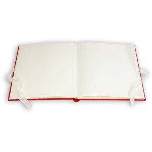 ZEP álbum de fotos Symphony 7 tela rojo corazón de amor 23x23cm 28 páginas con caja de regalo