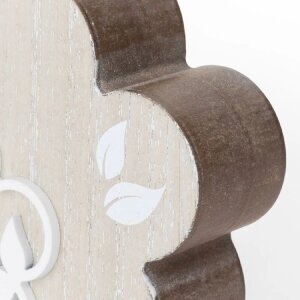 ZEP acrílico y marco de madera Flora 10x15 cm