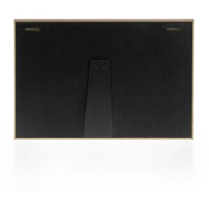 ZEP marco doble Elvas para 10x15 y 13x18 cm de madera blanco negro